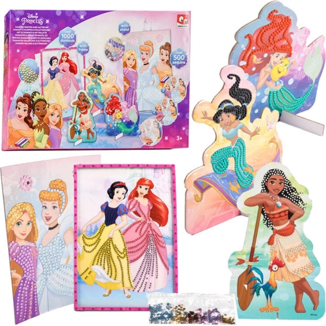 Disney Princess radošā dimanta mozaīka – princeses