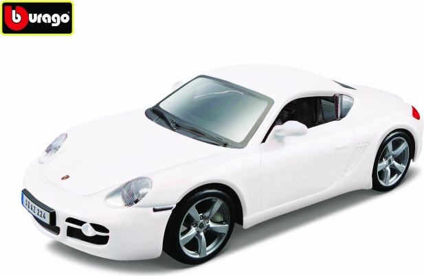 Bburago Porsche Cayman S balts 1:32