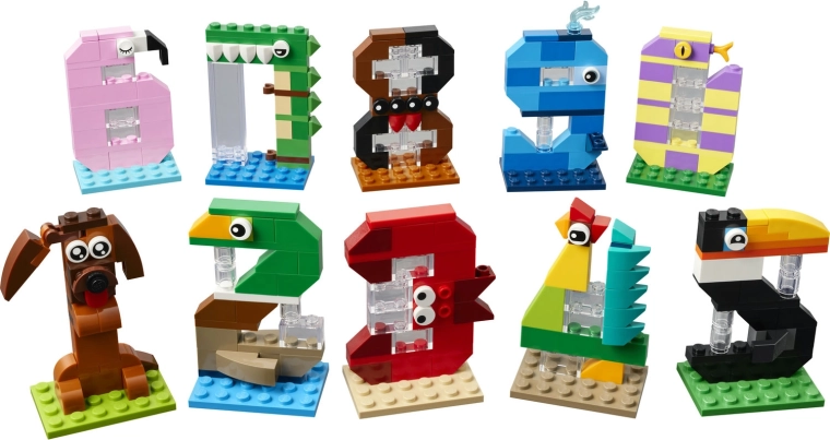Ten numbers, ten animals