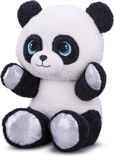 Plīša panda 24 cm (sēdoša)