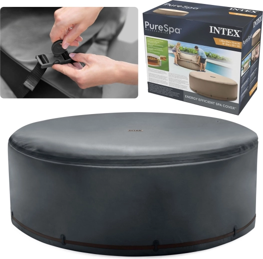 Intex PureSpa izolācijas pārsegs apaļai piepūšamai burbuļvannai