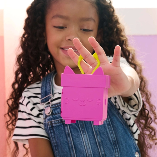 Pārnēsājama minikaste kaķīša formā