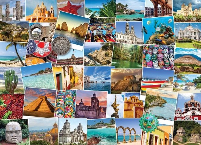 EUROGRAPHICS Globetrotter – Mexico, 1000-piece Puzzle