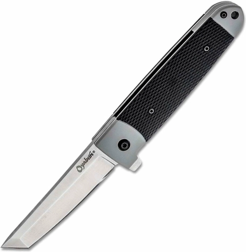 Saliekamais nazis Cold Steel Oyabun 9 cm, melns, Griv-Ex un Kray-Ex