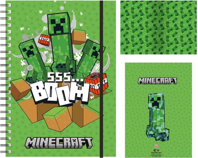 A5 spirālbloks Minecraft – līniju