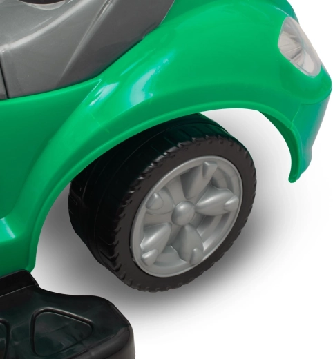 Removable footrests and stable wheels
