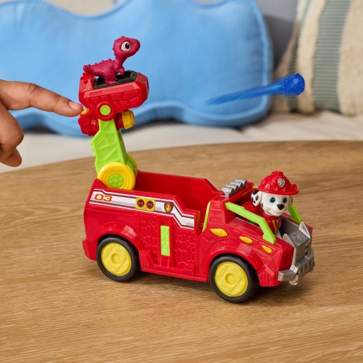 Movable ladder and hidden 360° launcher