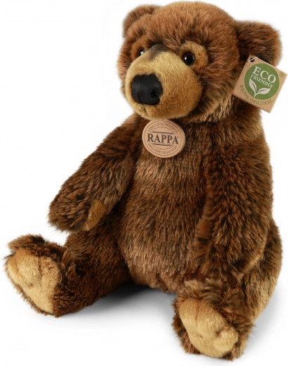 Rappa plīša brūnais lācītis 24 cm eco-friendly