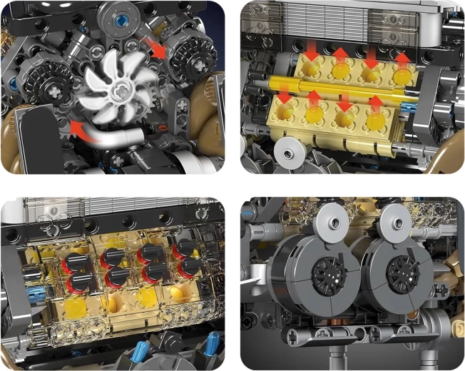 Moving mechanical parts