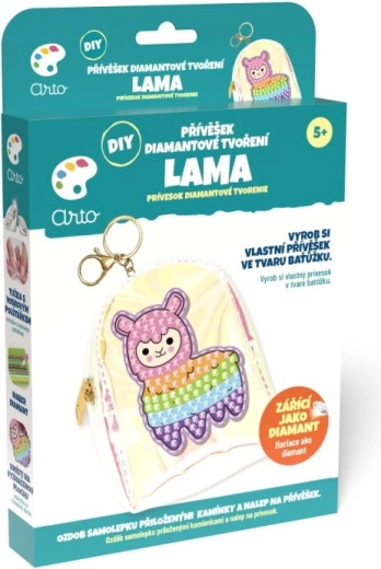 Arto DIY piekariņš ar dimantu veidošanu – lama