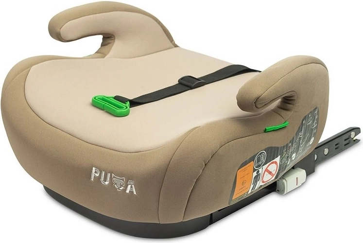 Autokrēsliņa paaugstinājums Caretero Puma i-Size smilškrāsā