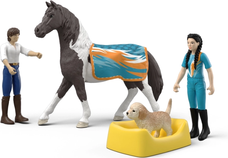 Story accessories: trophy, puppy, and dog bed