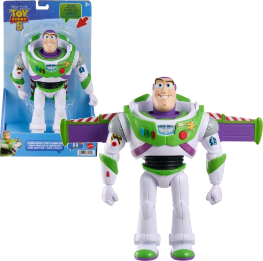 Mattel Disney Pixar Toy Story 5 figūriņa Bazs Raķetnieks ar atveramiem spārniem