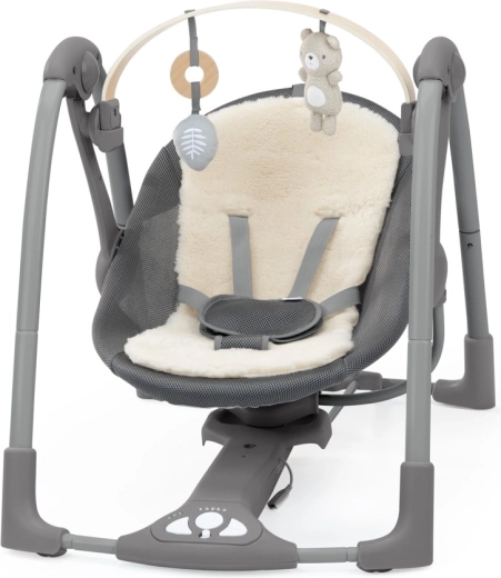 Ingenuity pārnēsājamas vibrējošas šūpoles ar melodijām Every Season Chic Boutique 0–9 kg