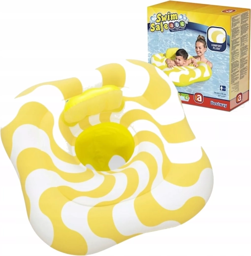 Children's inflatable water seat with backrest BESTWAY