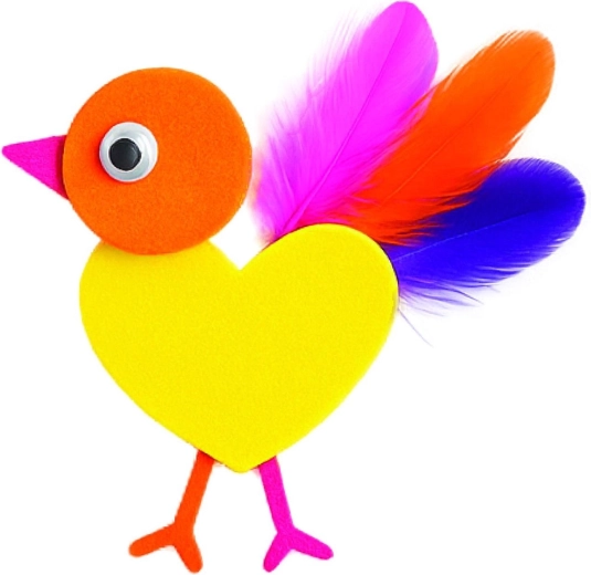 Jautri dzīvnieciņi no putām un spalvām