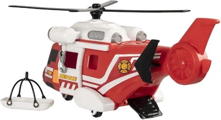 Rotating propellers and stretcher included