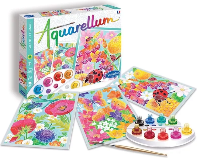 Sentosphere watercolor set – Flowers