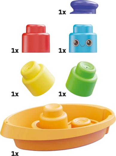 Momy Soft mīkstie klucīši ar laiviņu