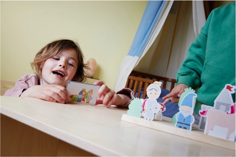 Fairy-tale storytelling for two