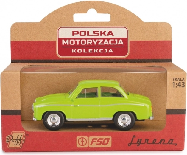 PRL Syrena 104 Car Model – Green