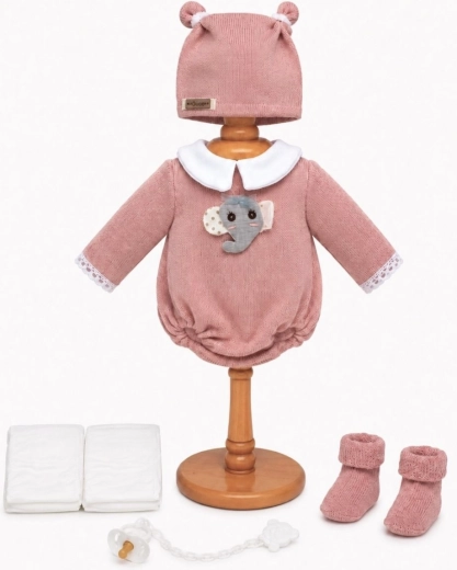 Guca outfit for a 38 cm baby doll with accessories