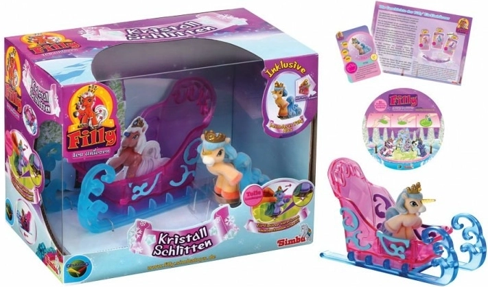 Filly Ice Unicorn sleigh