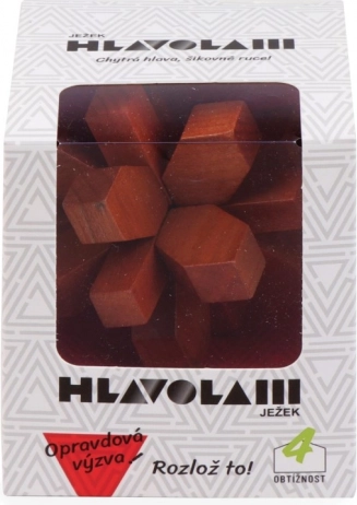 Wooden Puzzle Hedgehog