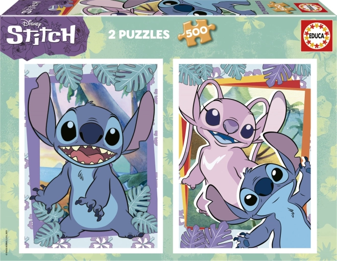 Educa Puzzle Stitch 2x500 Pieces