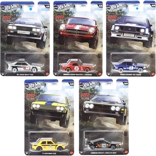 Hot Wheels Silver Series – kolekcionāru modelis LANCIA Rally 1:64