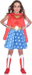 Bērnu kostīms Wonder Woman bērniem 6–8 gadu vecumā