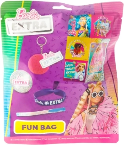 Barbie Extra pārsteiguma somiņa – dāvanu komplekts fanēm