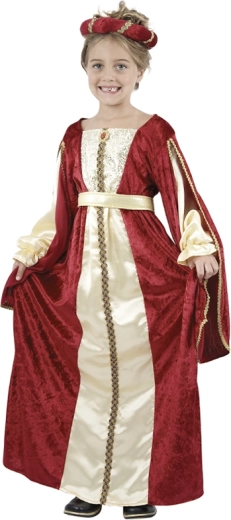 Bērnu karalienes kostīms 130–140 cm