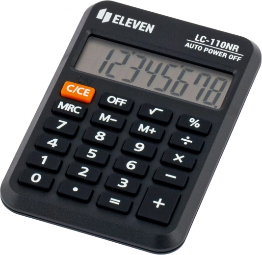 Kabatas kalkulators ELEVEN melns