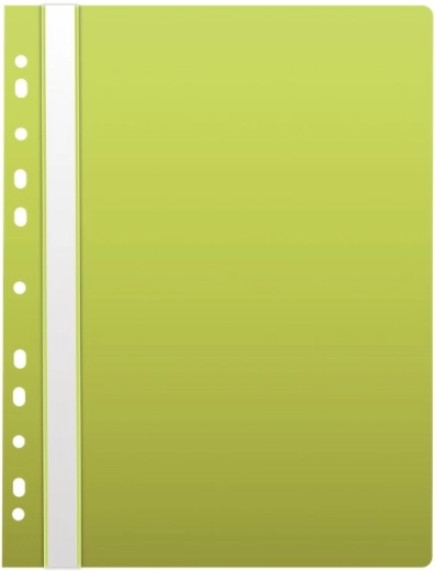 Light green A4 fastener with euro hanger
