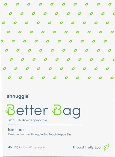 Shnuggle Better Bag bioloģiski noārdāmi maisiņi autiņbiksīšu atkritumu tvertnei