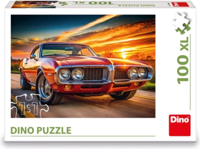 Dino puzle Firebird saulrietā XL 100 gabaliņi