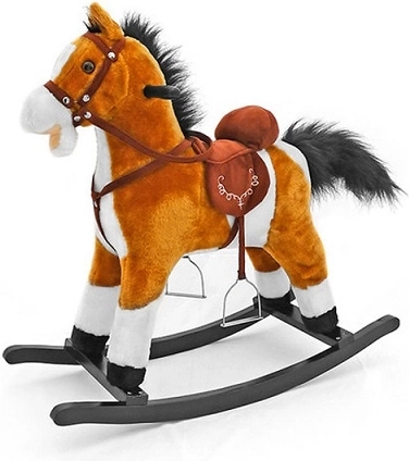 Milly Mally rocking horse Mustang light brown