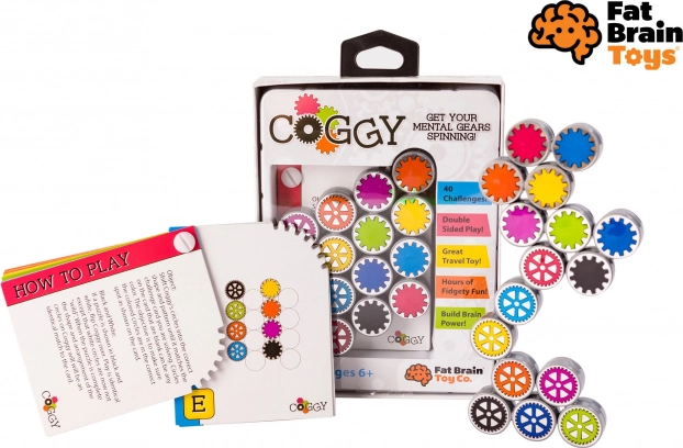 Atjautības spēle FAT BRAIN Coggy – ceļojumu puzle ar 16 detaļām