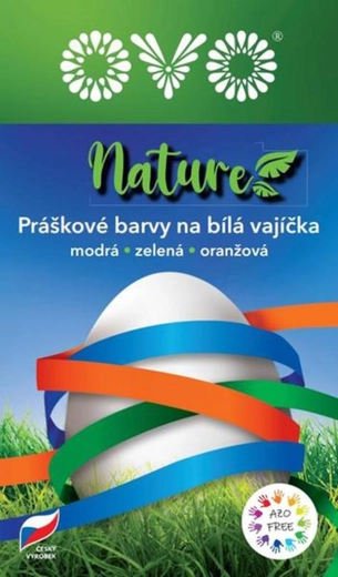 Ovo Nature krītiņi – 3 krāsas (zila, zaļa, oranža)