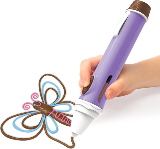 Precīza zīmēšana un dekorēšana ar šokolādi