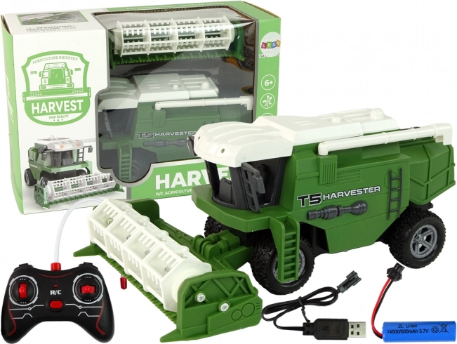 Green Remote Controlled Harvester T5