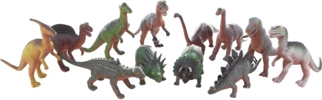 Plastmasas dinozaurs 13 cm