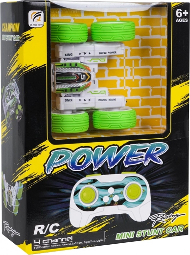 RC kaskadieru auto 1:32 POWER STUNT – zaļš