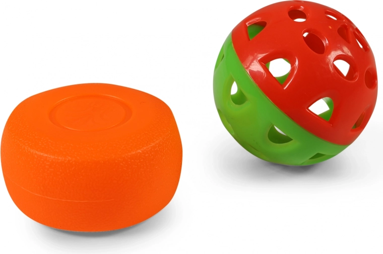 Ball and puck for different playing styles