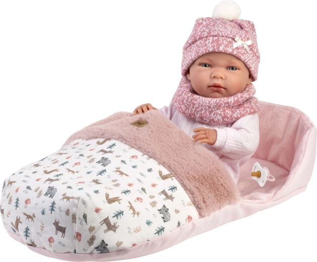 Llorens New born jaundzimušā meitenīte – reālistiska zīdaiņa lelle 40 cm
