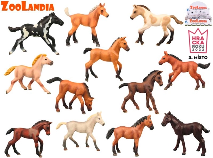 Zoolandia kumeļš – plastmasas figūriņa 10 cm