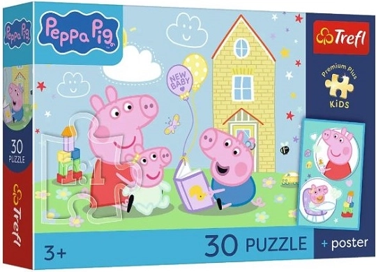 Premium Plus Kids Children’s Puzzle Peppa Pig – Peppa Has a Plan (30 pieces)