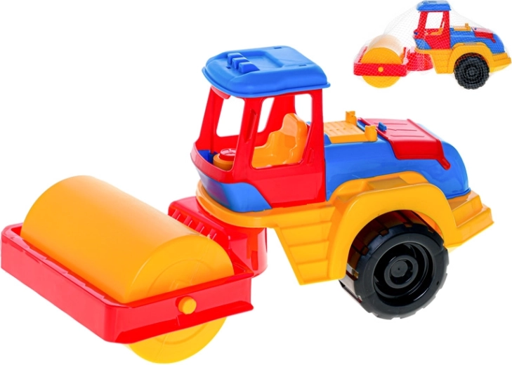 Plastmasas ceļa veltnis 36 cm ar inerces piedziņu sietiņā
