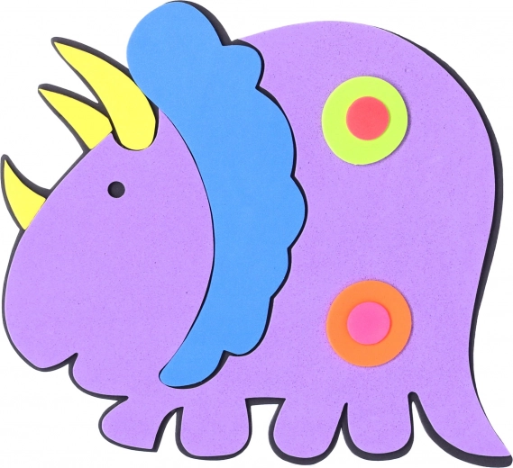 Jautras krāsas un dinozauru motīvi